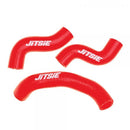 JITISE BETA EVO SILICONE RADIATOR HOSE KIT RED ALL MODELS 2009 ON