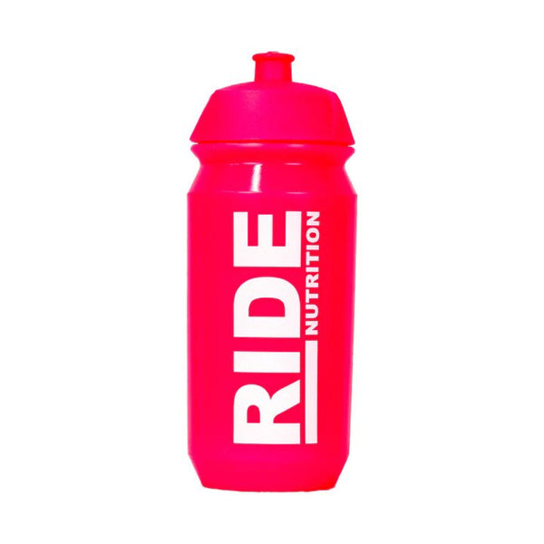 BOTELLA DE AGUA RIDE NUTRITION ROSA FLUOR 500ML