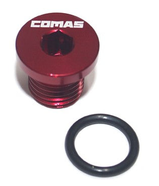 COMAS GAS GAS SHERCO SCORPA ENGINE GEARBOX OIL FILLER PLUG (RED OR BLACK)