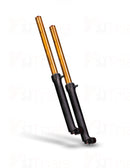 HORQUILLA TECH ALUMINIO TRIAL - REVESTIMIENTO DORADO KASHIMA